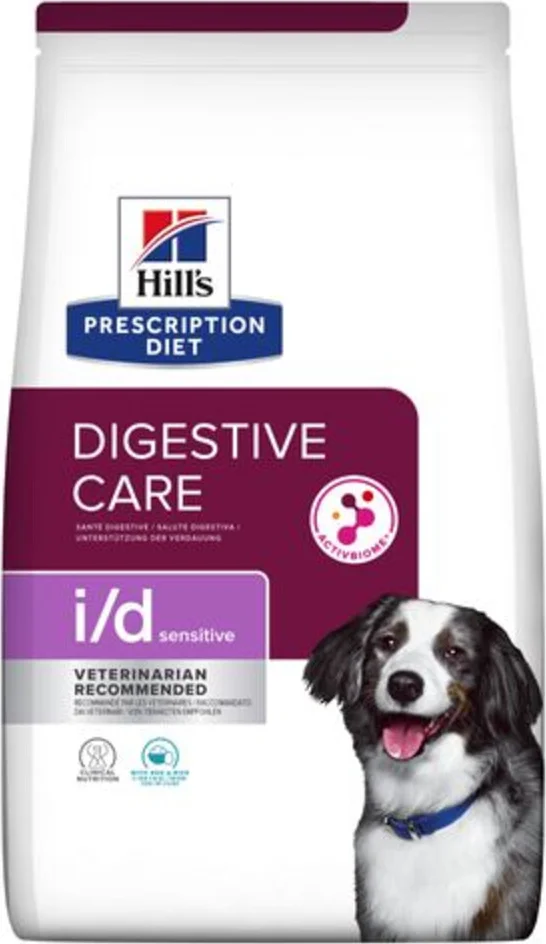 Hill's Prescription Diet i/d Sensitive Digestive Care Hondenvoer Droog Ei & Rijst 10 kg