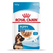 10x Royal Canin Maxi Puppy Hondenvoer Nat 140 gr