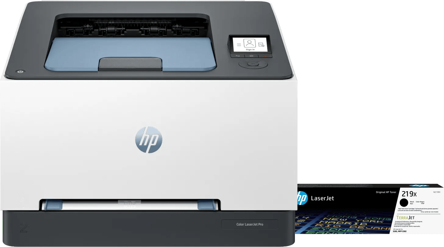 HP Color LaserJet 3302dw + 1 extra zwarte toner