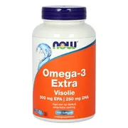 NOW Omega-3 Extra Visolie Softgels 180SG