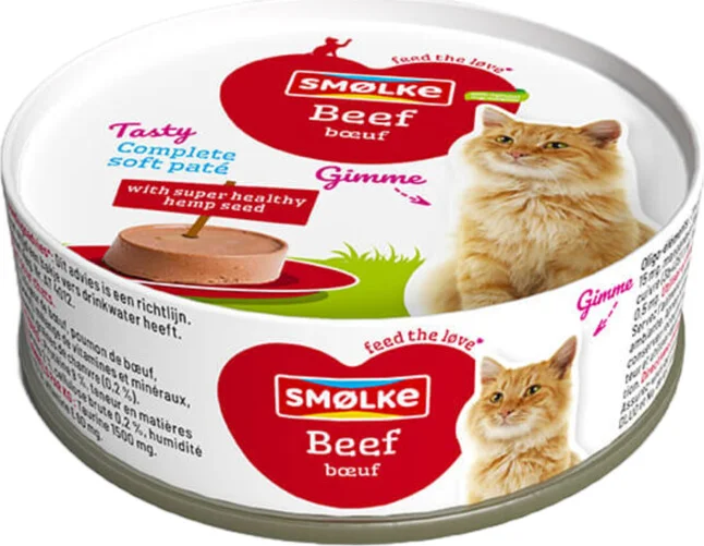 Smolke Kattenvoer Soft Paté Rund 80 gr