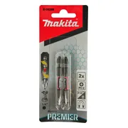 Makita E-06286 Impact Premier Slagschroefbit dubbelzijdig PH2 x 65 mm 2 stuks