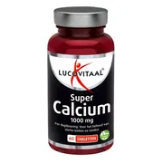 Lucovitaal - Super Calcium 1000 mg - 2 x 60 tabletten - Voordeelverpakking