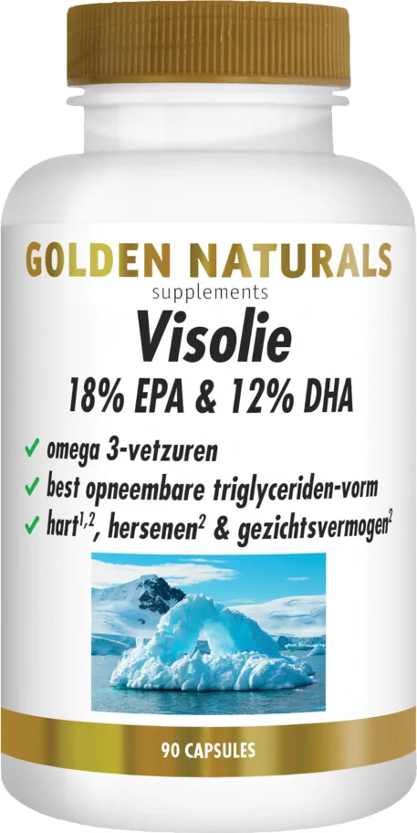 2x Golden Naturals Visolie 18% EPA & 12% DHA 90 softgels