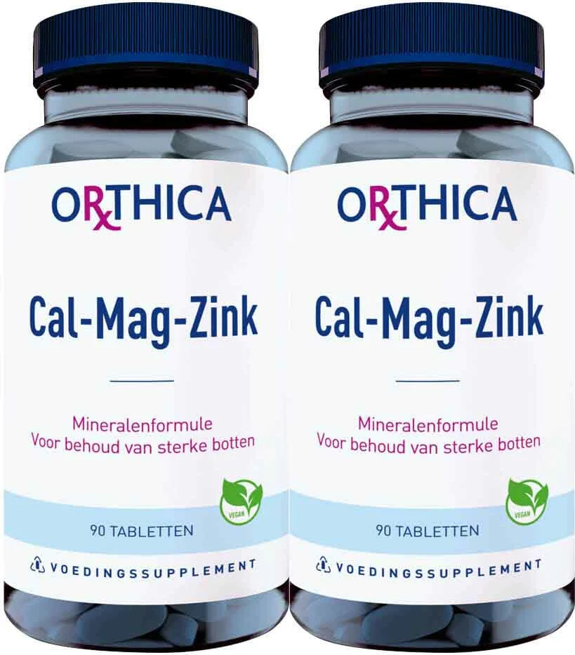 2x Orthica Cal-Mag-Zink 90 tabletten