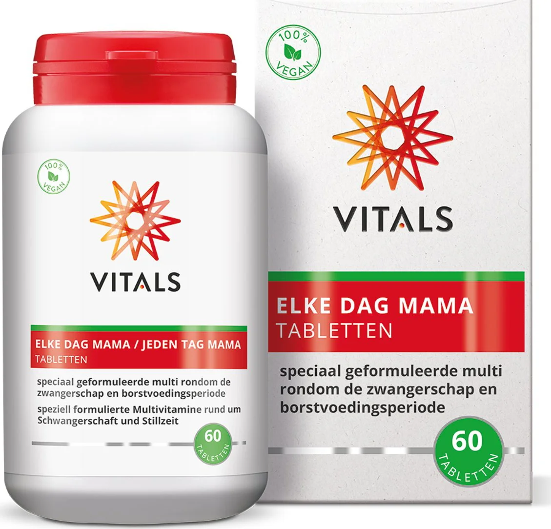 Vitals Elke Dag Mama Tabletten 60TB