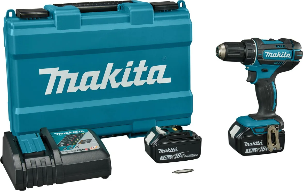 Makita DDF482RFE Accu schroefboormachine 18V 3.0Ah in koffer