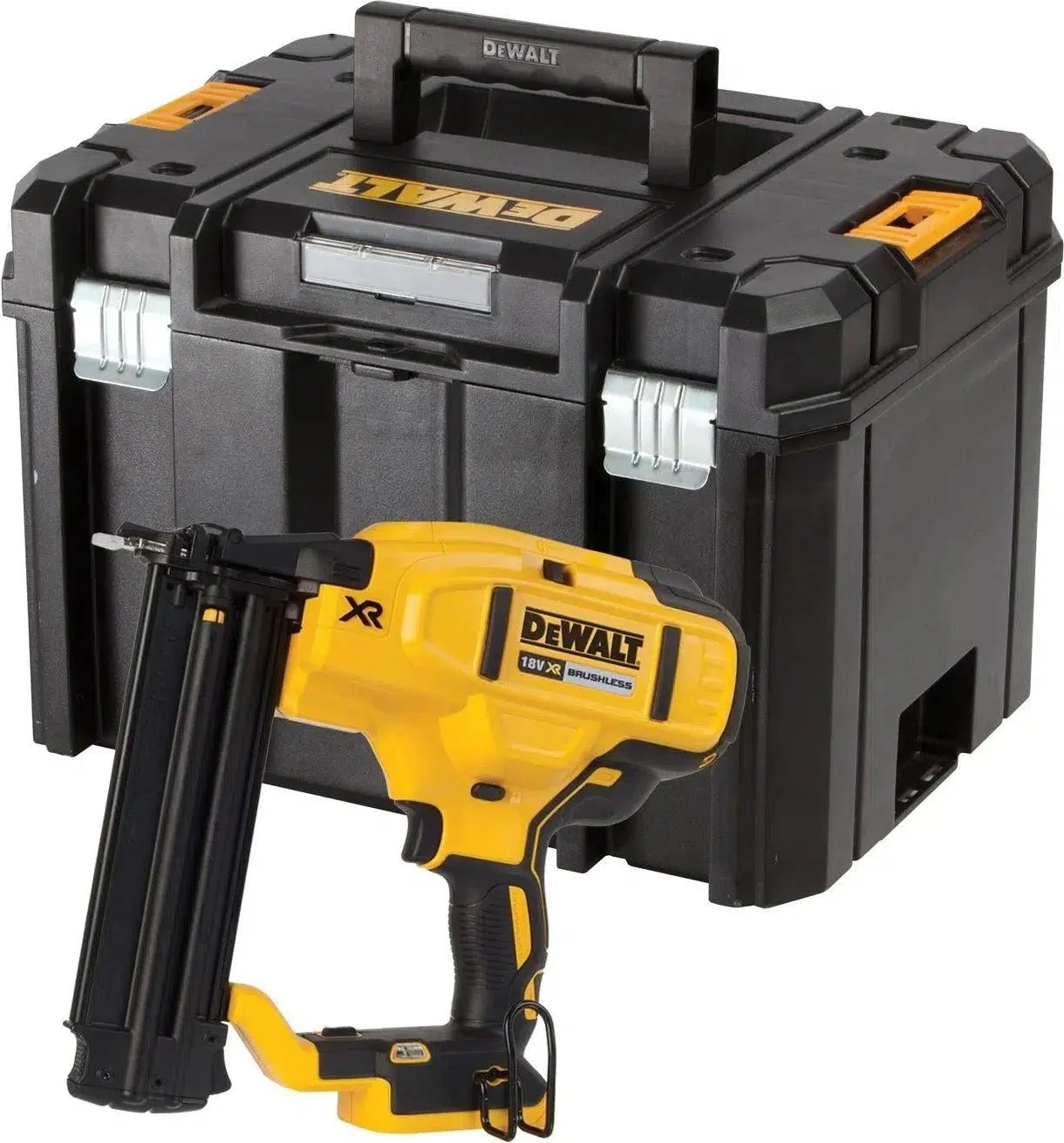 DeWALT DCN680NT Accu afwerktacker 18Ga 18V XR Basic Body in TSTAK
