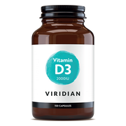 Viridian Vitamin D3 2000IU Capsules 150VCP