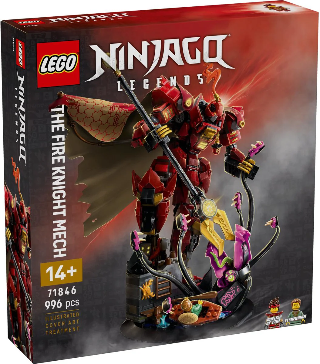 LEGO Ninjago de vuurriddermecha 71846
