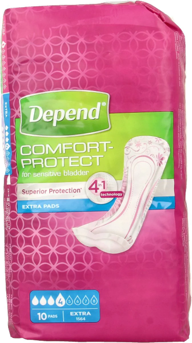 Depend Pads Extra 10ST