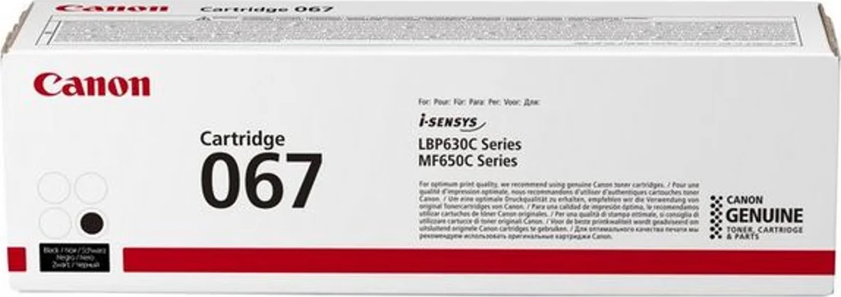 Canon 067 Toner Zwart