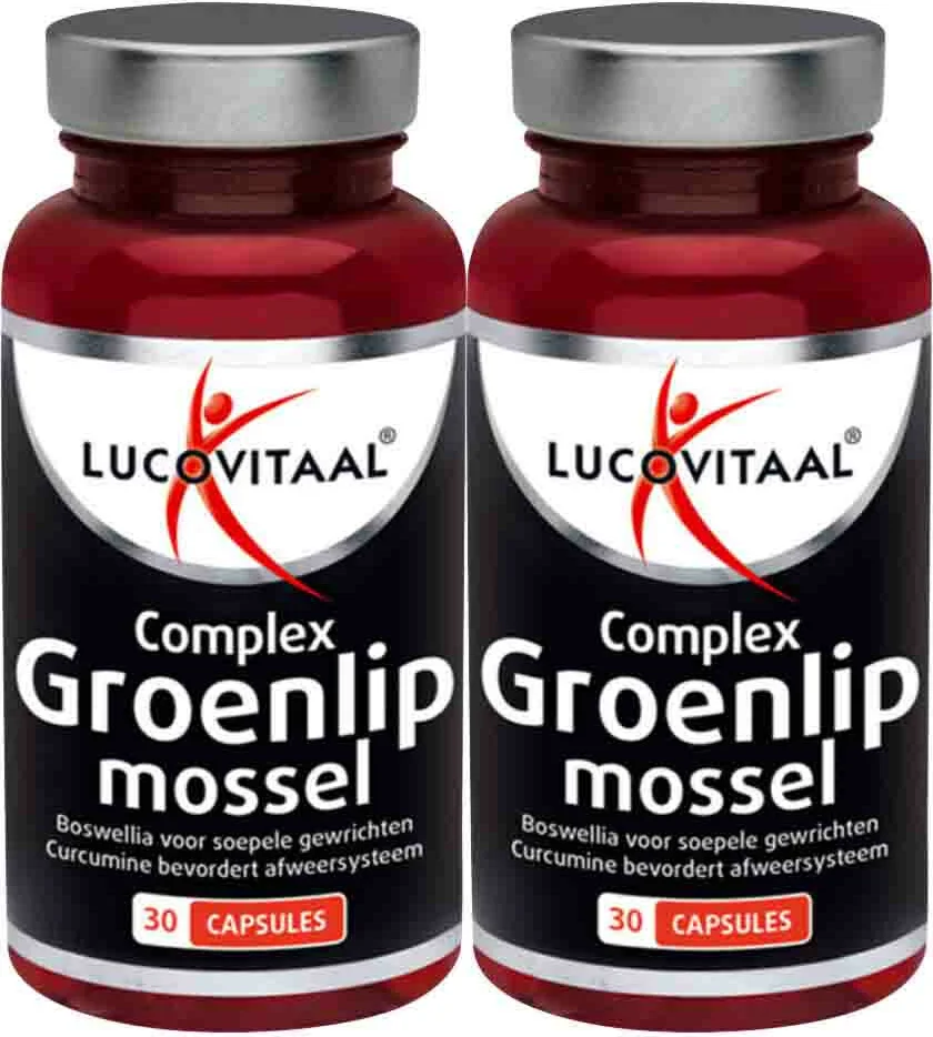 2x Lucovitaal Complex Groenlipmossel 30 capsules