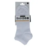 Naproz Bamboo Airco Shortsokken 3-Pack Wit 39-42 3PR