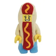 LEGO Hotdogverkoper knuffel