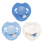 Difrax Lovi Fopspenen Blue 6-18M 3ST