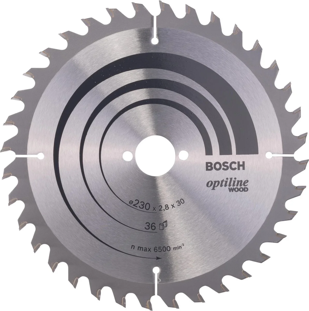 Bosch Professional Cirkelzaagblad PRO Wood | Ø 230 x 2,8 x 30mm 36T - 2608640628