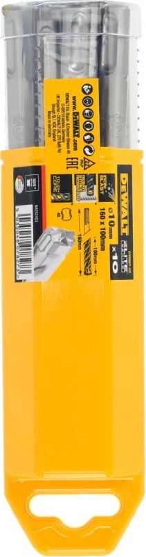 DeWALT DT8967 Boor SDS-Plus XLR 4-snijder 10x100x160mm VE=10