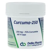 Deba Pharma Curcuma 250mg Capsules 60VCP