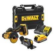 DeWALT DCS438E2T Accu slijpmachine 76mm 18V XR 1.7Ah POWERSTACK in TSTAK