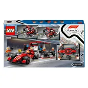 LEGO City F1 Pitstop en Pitcrew met Ferrari Auto 60443