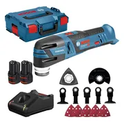 Bosch Professional GOP 12V-28 Accu multitool + accessoires 12V 3.0Ah in L-Boxx - 06018B5006