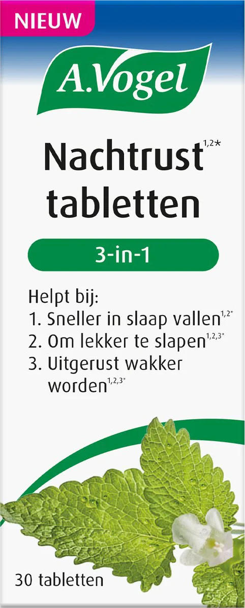 A.Vogel Nachtrust¹,²* 3-in-1 Tabletten 30ST
