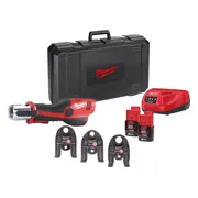 Milwaukee M12 HPT-202C TH-Set Accu hydraulische perstool 12V 2.0Ah in koffer - 4933443105