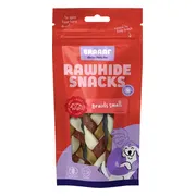 Braaaf Hondensnack Twister Vlecht Klein 12 cm 80 gr