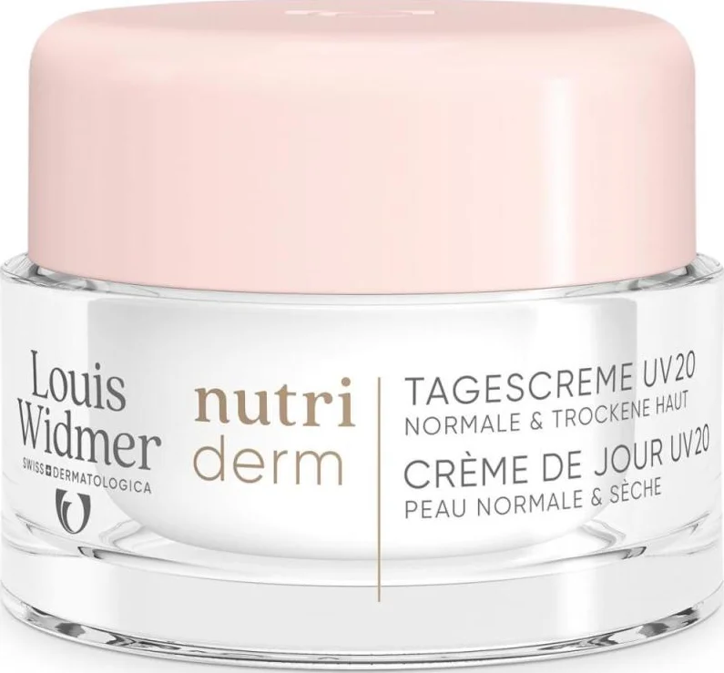 Louis Widmer Nutriderm Dagcrème UV 20 zonder parfum 50ml