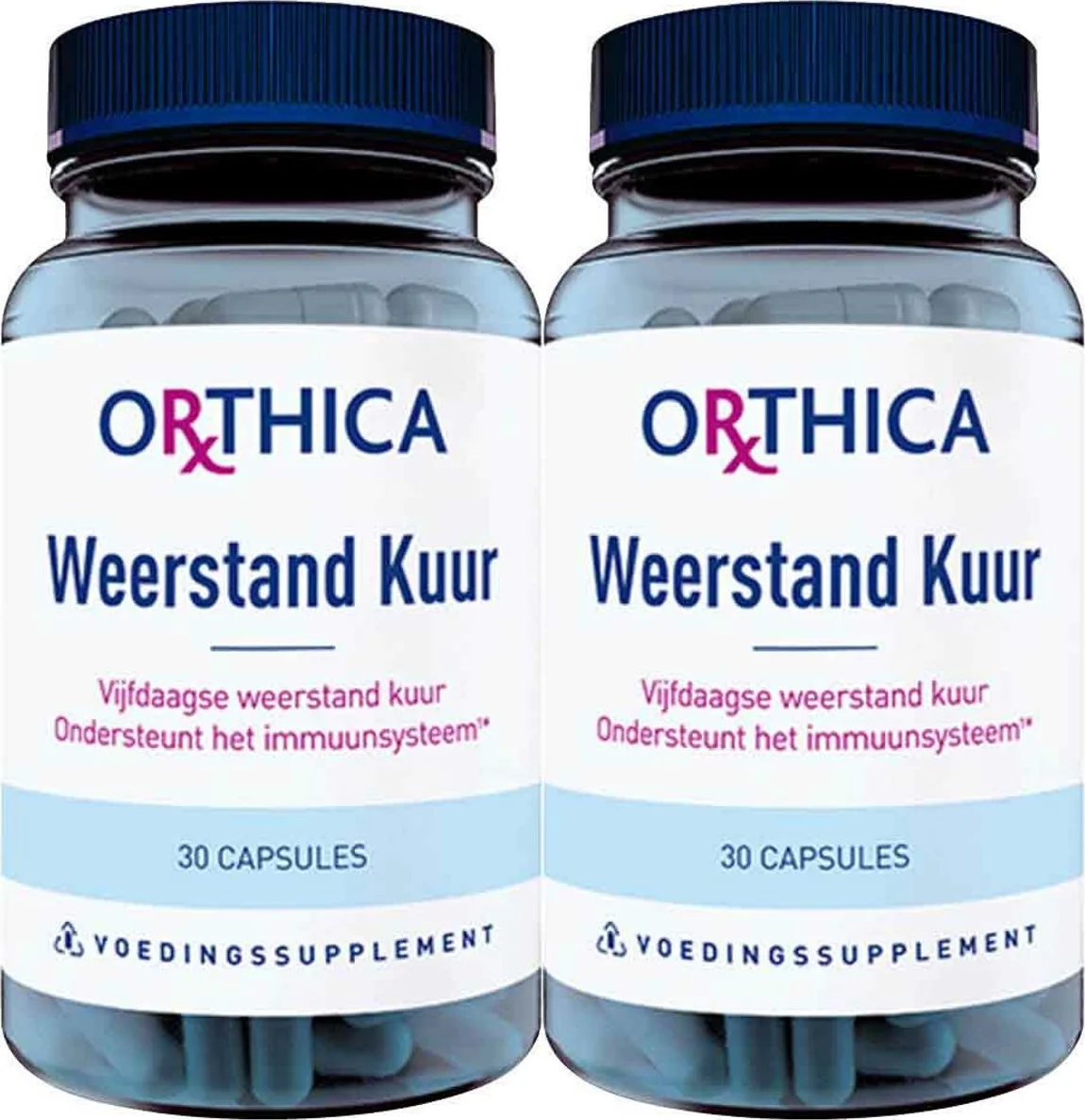 2x Orthica Weerstand Kuur 30 capsules