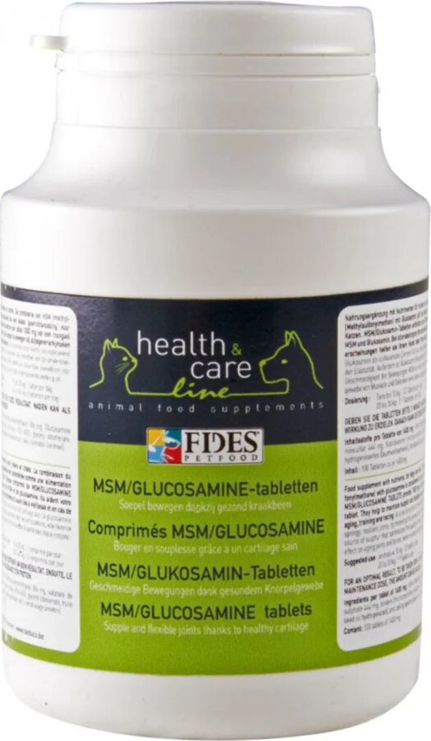 Euro-Premium Health en Care MSM Glucosamine 100 tabletten