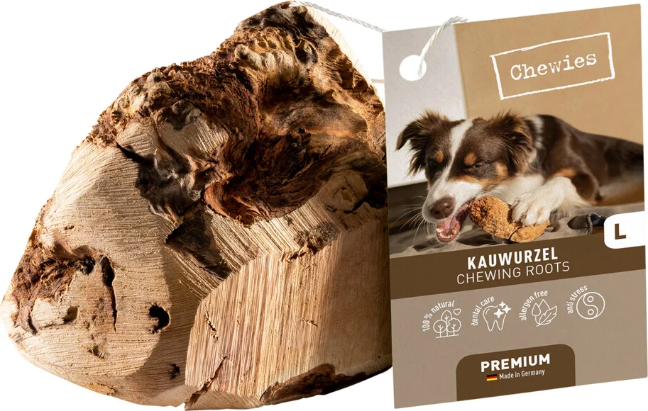 5x Chewies Kauwwortel Hondensnack L