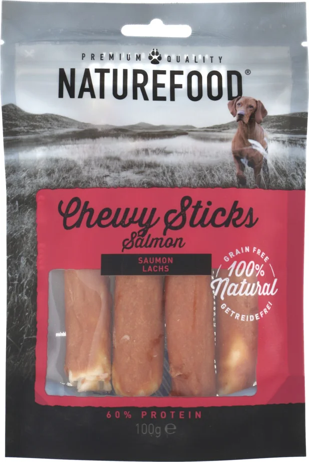 Rosewood Naturefood Chewy Sticks Zalm 100 gr