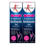 2x Lucovitaal Intiem Gel D-Mannose 50 ml