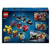 LEGO City Helikopter, Brandweerauto en onderzeeër remix 60462