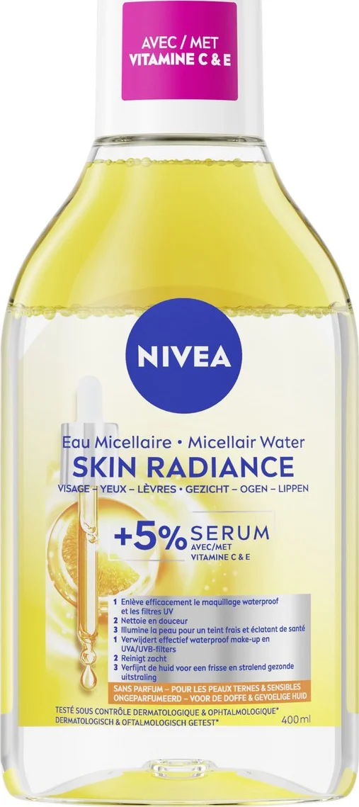 NIVEA Serum-Infused Micellair Water Glow 400 ml