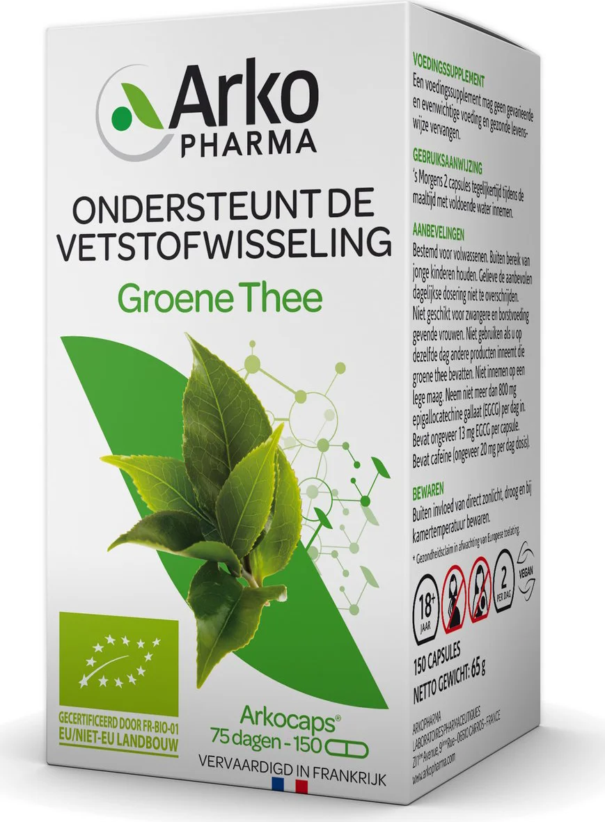 Arkocaps Groene Thee Capsules 150st 150CP