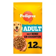 Pedigree Adult Hondenbrokken Rund en Groenten 12 kg