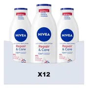 12x NIVEA Bodylotion Repair & Care 250 ml