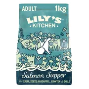 2x Lily's Kitchen Hondenvoer Droog Salmon Supper 1 kg