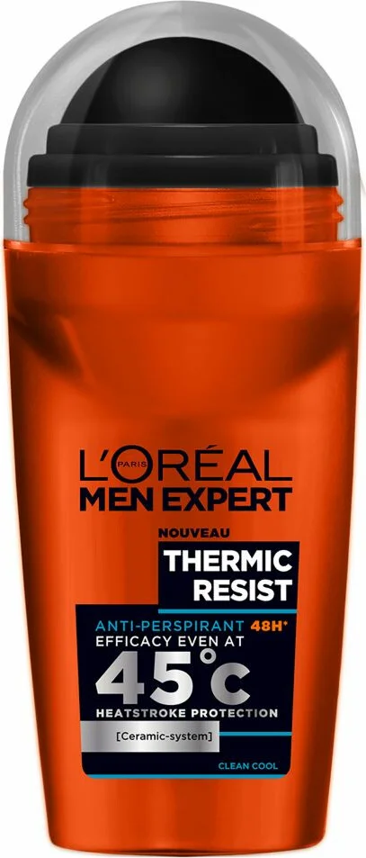 3x L'Oréal Men Expert Deodorant Roller Thermic Resist 50 ml