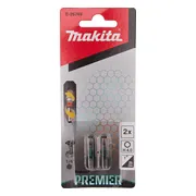 Makita E-26749 Impact Premier Slagschroefbit H4 x 25 mm 2 stuks