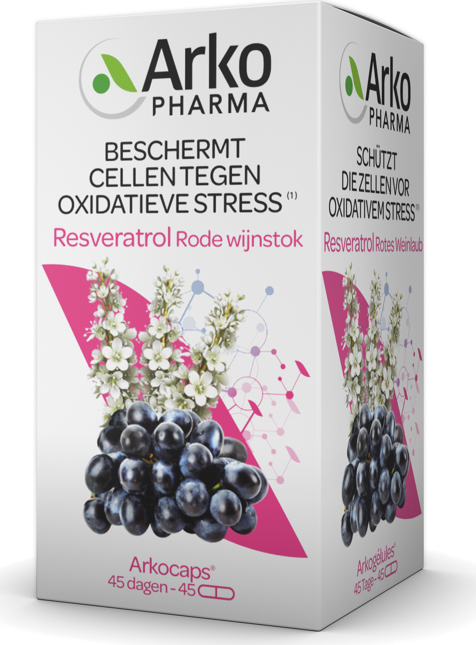 Arkocaps Resveratrol Rode Wijnstok Polygonum 45CP