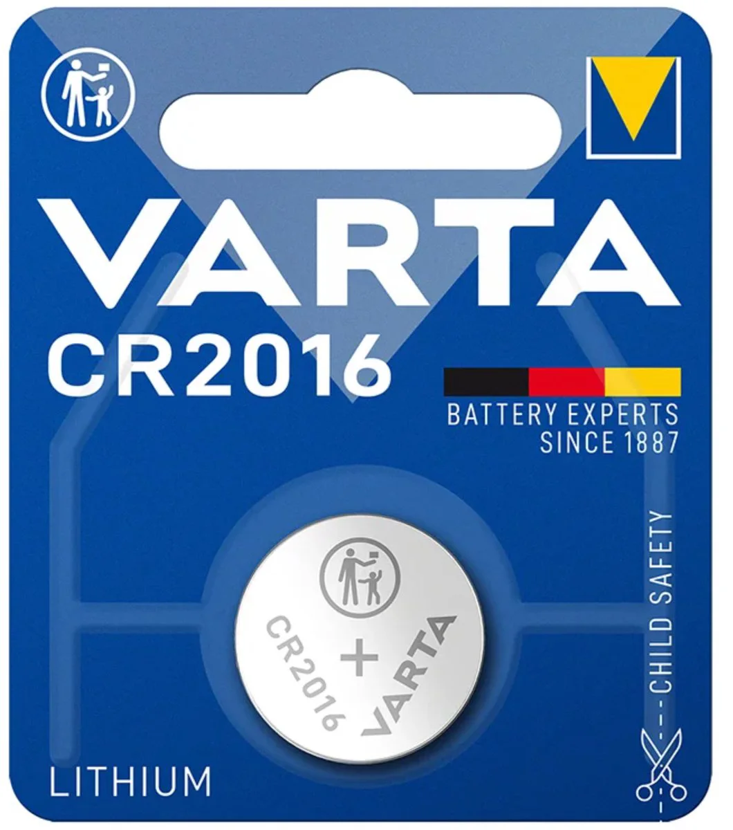 Varta Lithium Coin CR2016 Blister