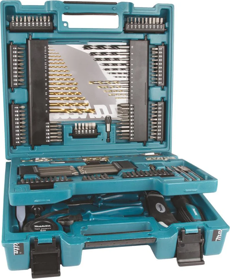 Makita D-37194 Boor- en Schroefbitset 200-delig in koffer