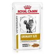 48x Royal Canin Kattenvoer Nat Urinary S/O Moderate Calorie 85 gr