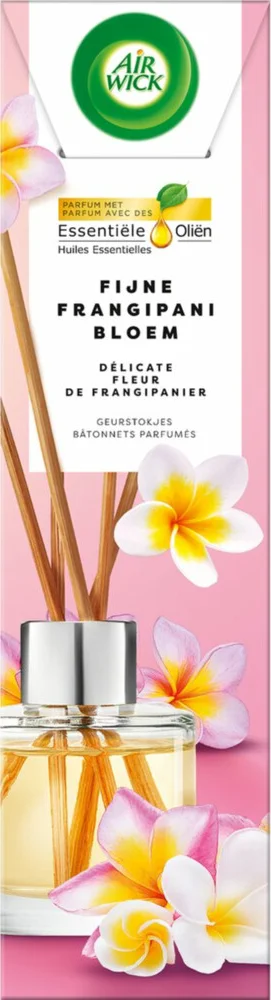 Air Wick Luchtverfrisser Geurstokjes Delicate Frangipani Bloemen 40 ml