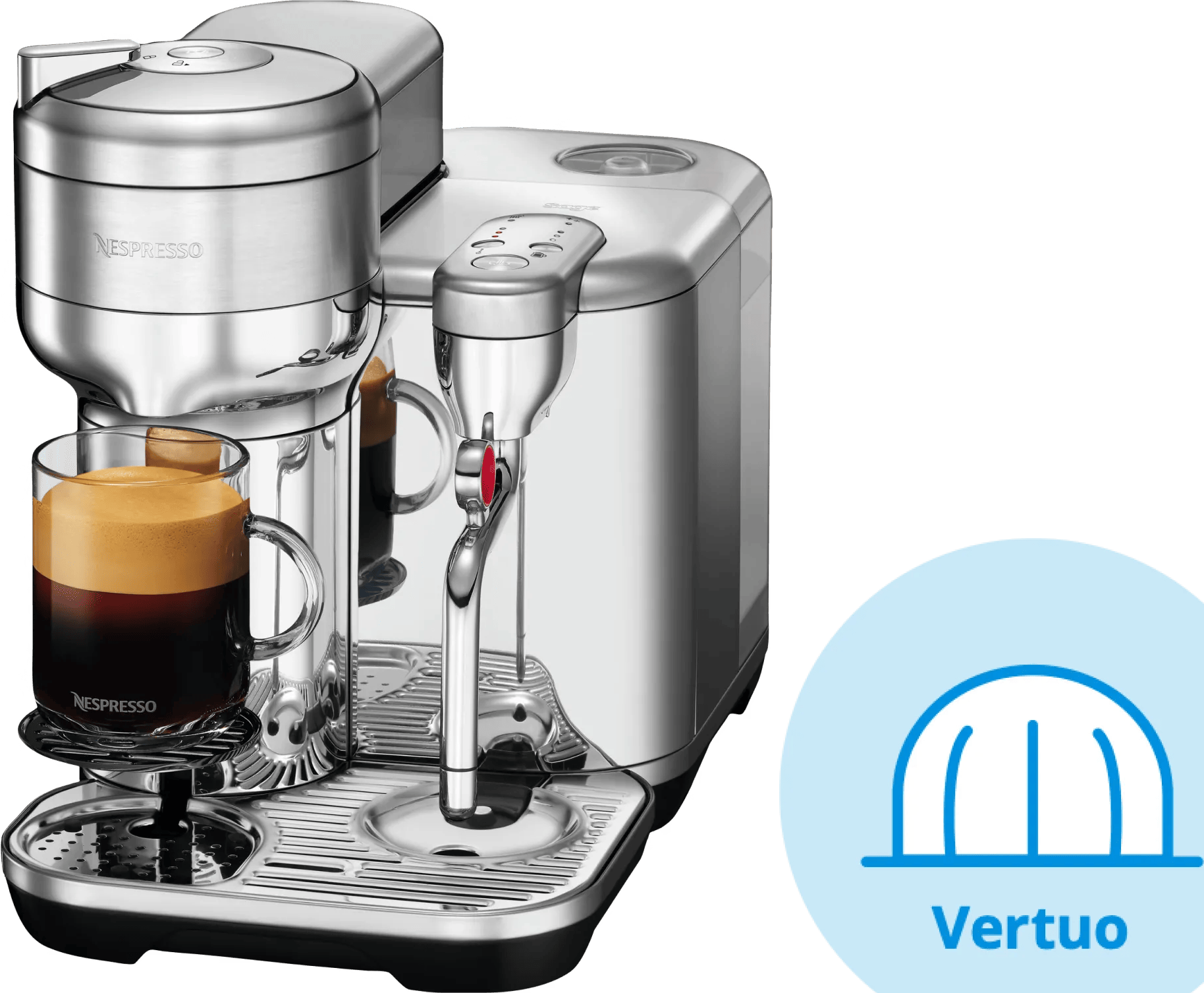 Sage Nespresso Vertuo Creatista SVE850BSS4EBL1 Brushed Stainless Steel