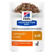 Hill's Prescription Diet s/d Urinary Care Kattenvoer Nat Kip 85 gr